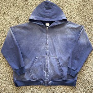 moojimooji purple sunfade zip jacket